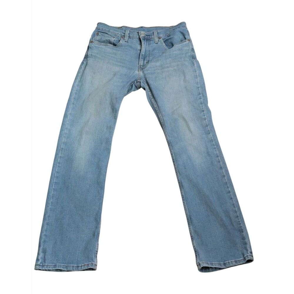 Levi’s 527 Slim Bootcut Jeans Light Wash Denim Western Grunge Y2K Style